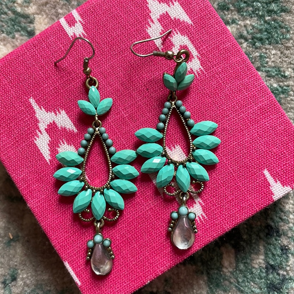 Turquoise drop earrings